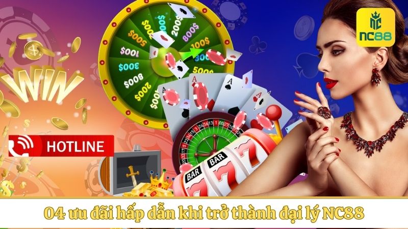 04 ưu đãi hấp dẫn khi trở thành đại lý của nhà cái NC88