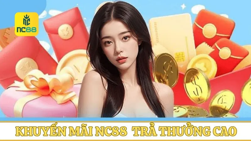 Khuyến mãi NC88 là chương trình trả thưởng cao